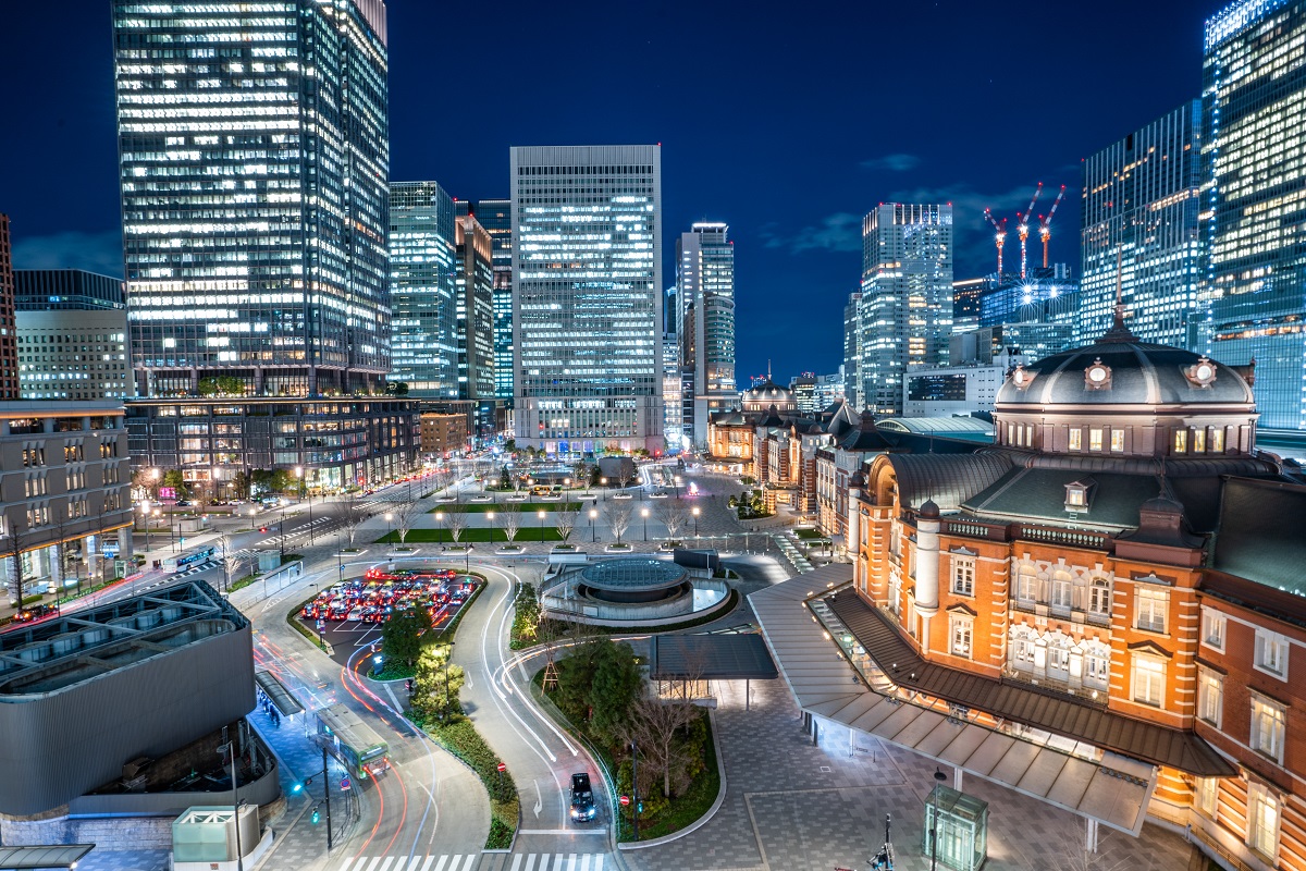 夜景,東京,KITTE