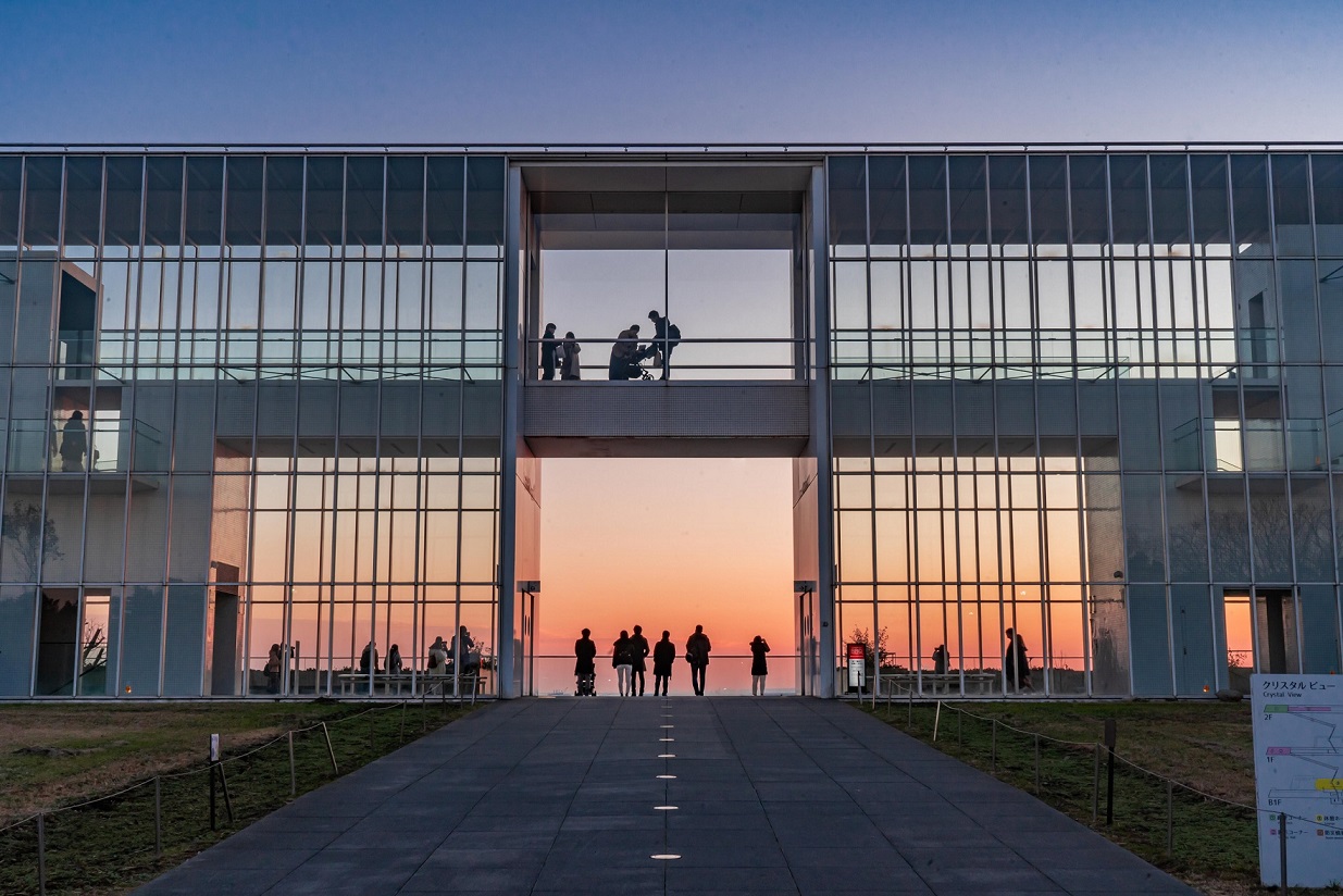 葛西臨海公園,夕陽,夕暮れ