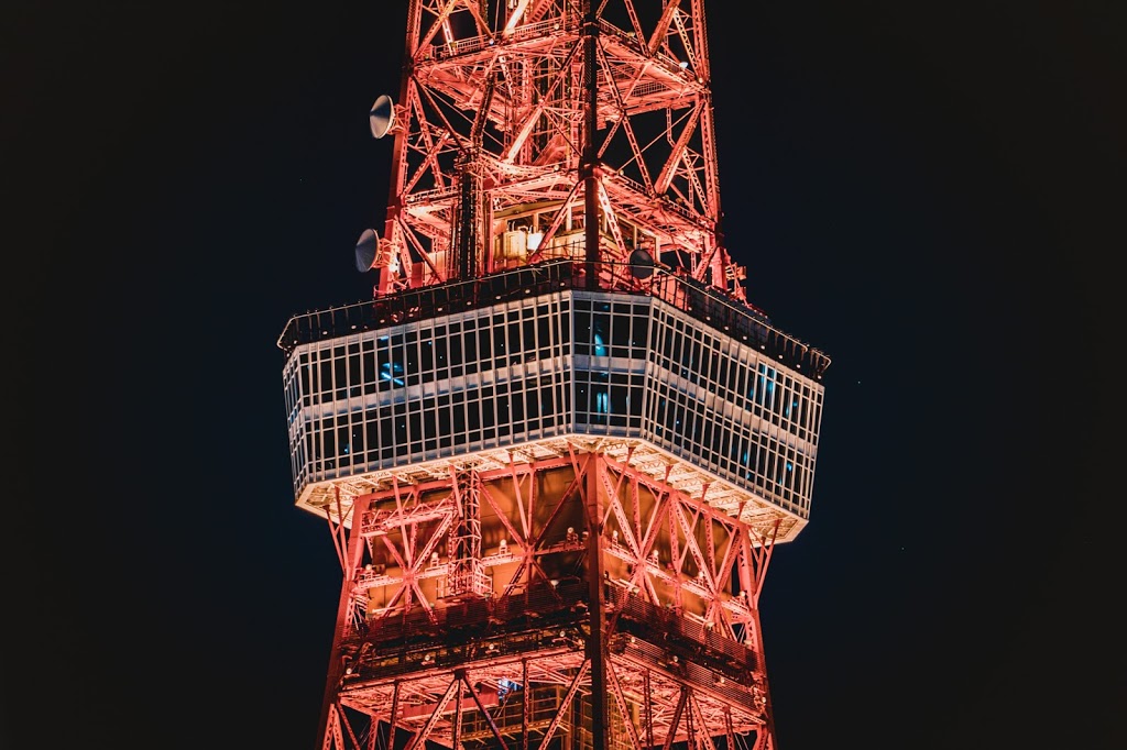 東京,夜景,東京タワー