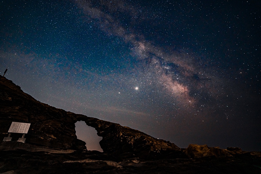 ISO,星,天の川,城ヶ島