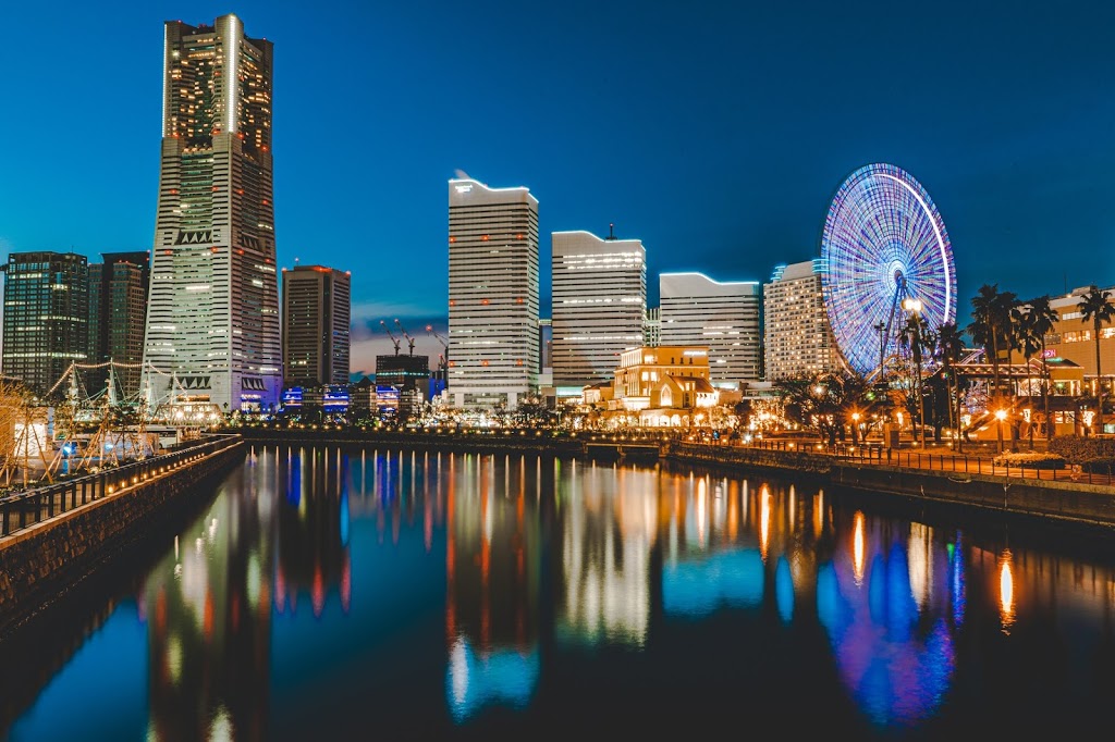 横浜,みなとみらい,三脚