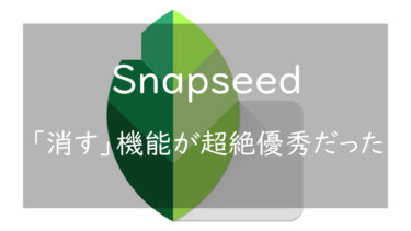 Snapseedを使って写真から不要なものを消す方法 アプリで簡単にニキビやシミも除去